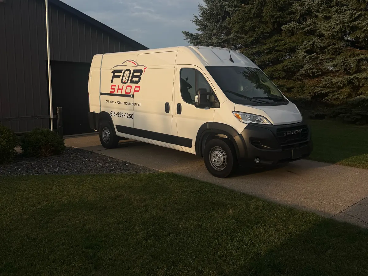 The Fob Shop van